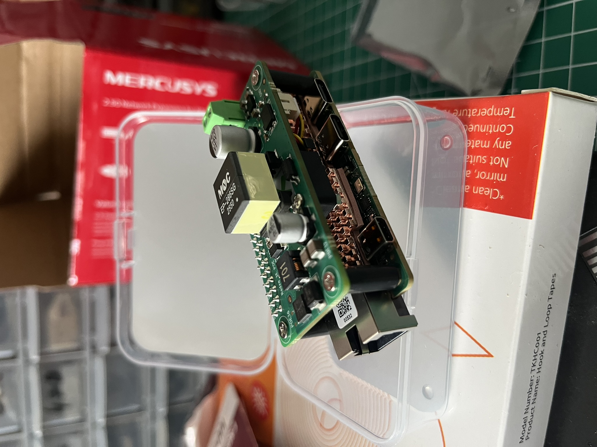 Radxa Zero 3E avec extension PoE